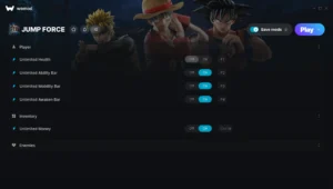 Jump Force Trainer screenshot