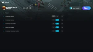 RUNNING WITH RIFLES Trainer screenshot