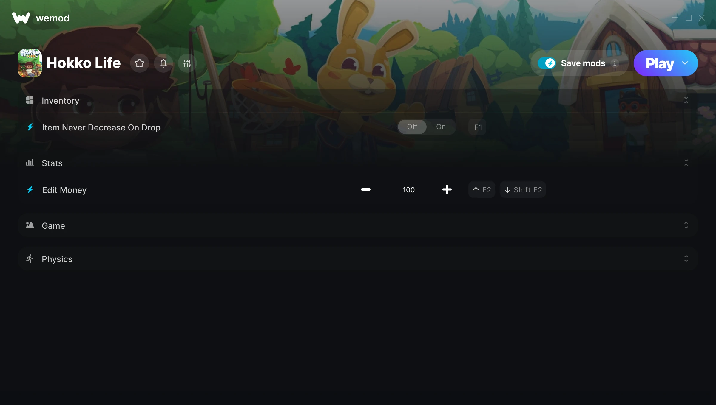Hokko Life Trainer screenshot