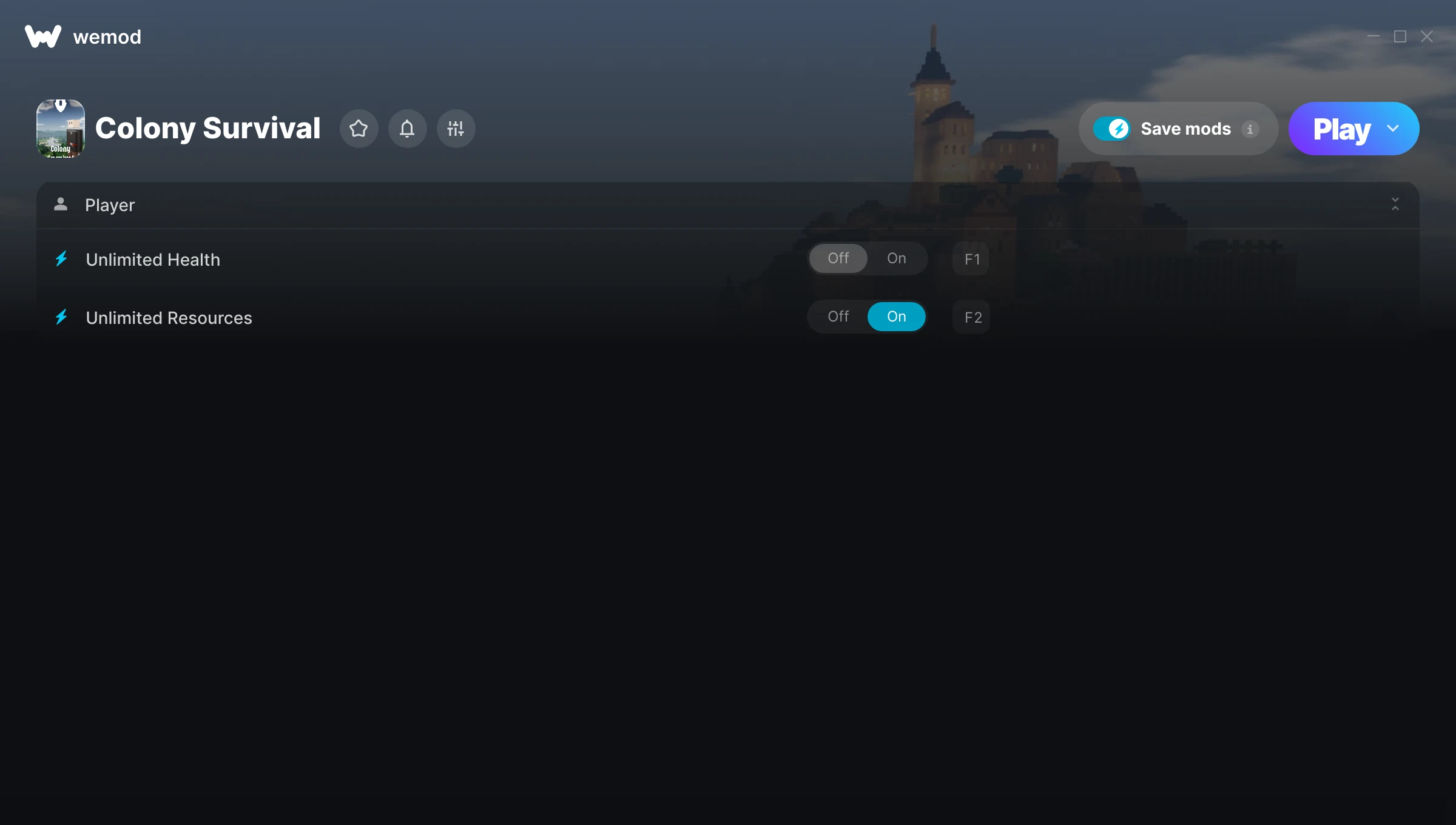 Colony Survival Trainer screenshot