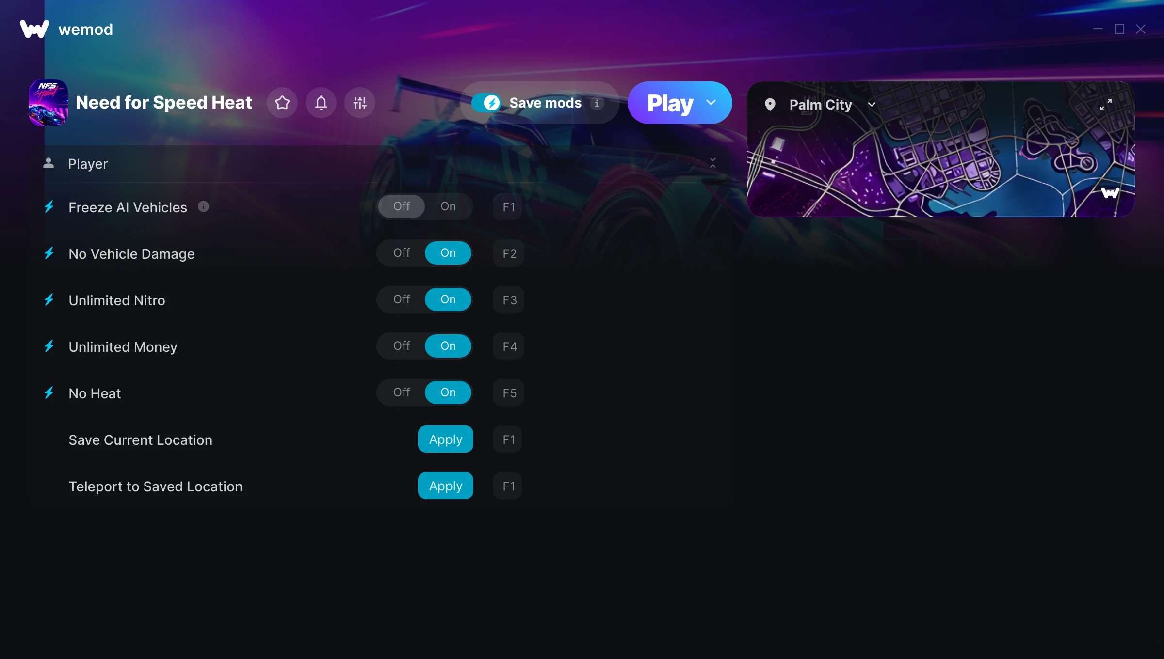 Need for Speed Heat Trainer screenshot