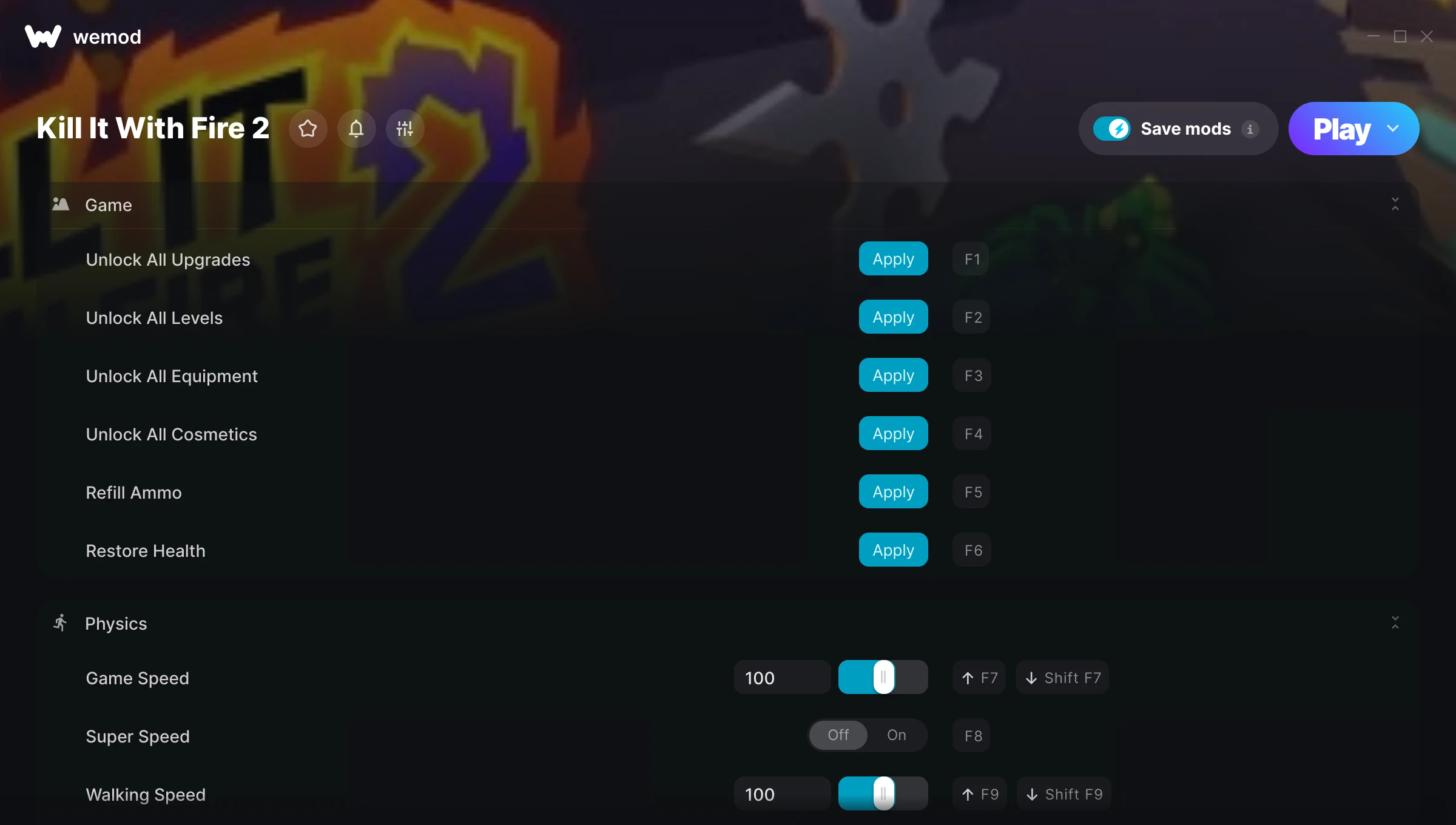 Kill It With Fire 2 Trainer screenshot