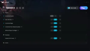 TEKKEN 8 Trainer screenshot