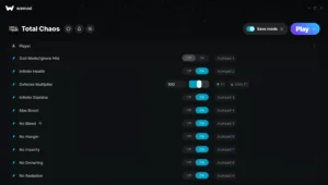 Total Chaos Trainer screenshot