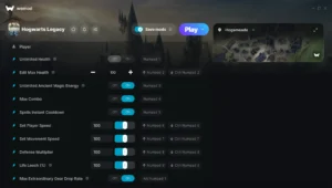 Hogwarts Legacy Trainer screenshot