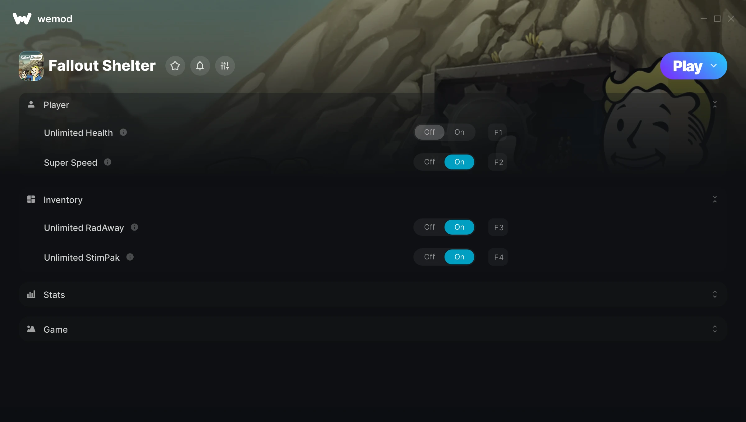 Fallout Shelter Trainer screenshot