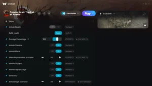 Tainted Grail the Fall of Avalon Trainer screenshot