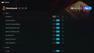 Storebound Trainer screenshot