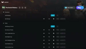 The End of History Trainer screenshot