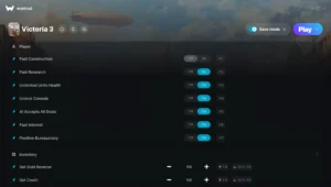 Victoria 3 Trainer screenshot