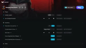 Vampire Survivors Trainer screenshot