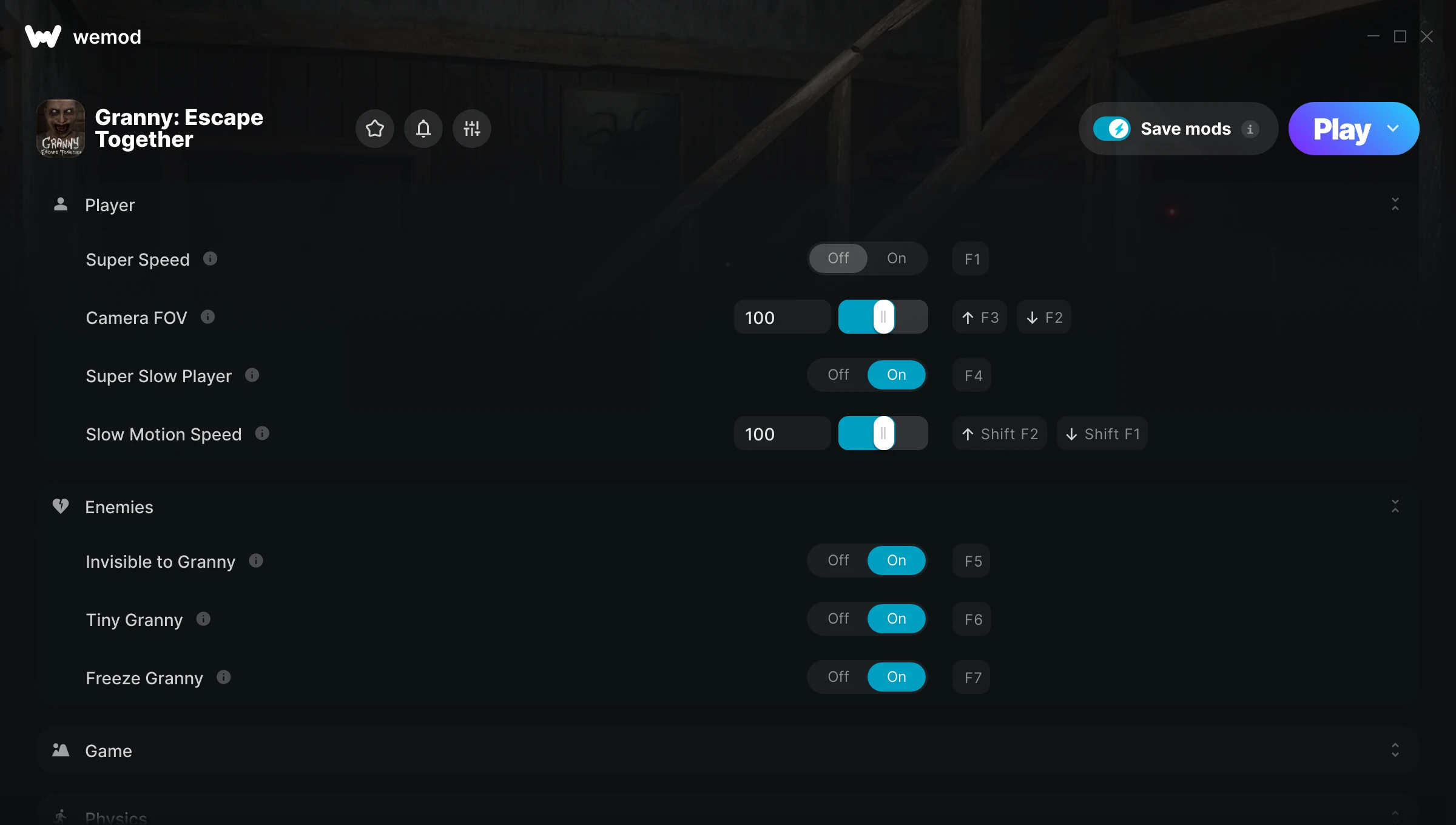 Granny: Escape Together Trainer screenshot