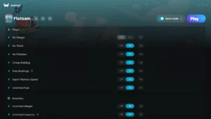 Flotsam Trainer screenshot