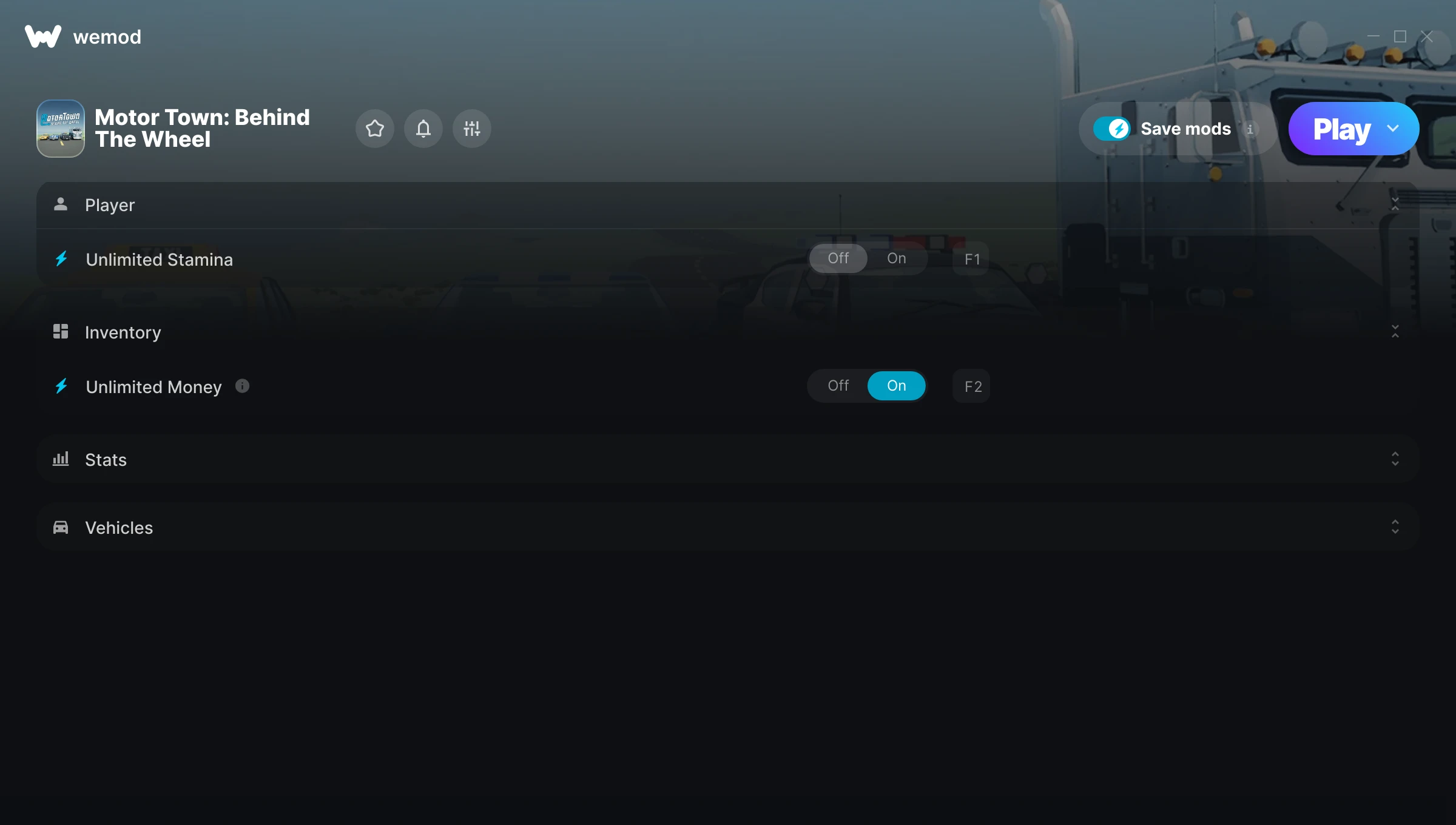 Motor Town: Behind The Wheel Trainer screenshot