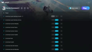 Carrier Command 2 Trainer screenshot