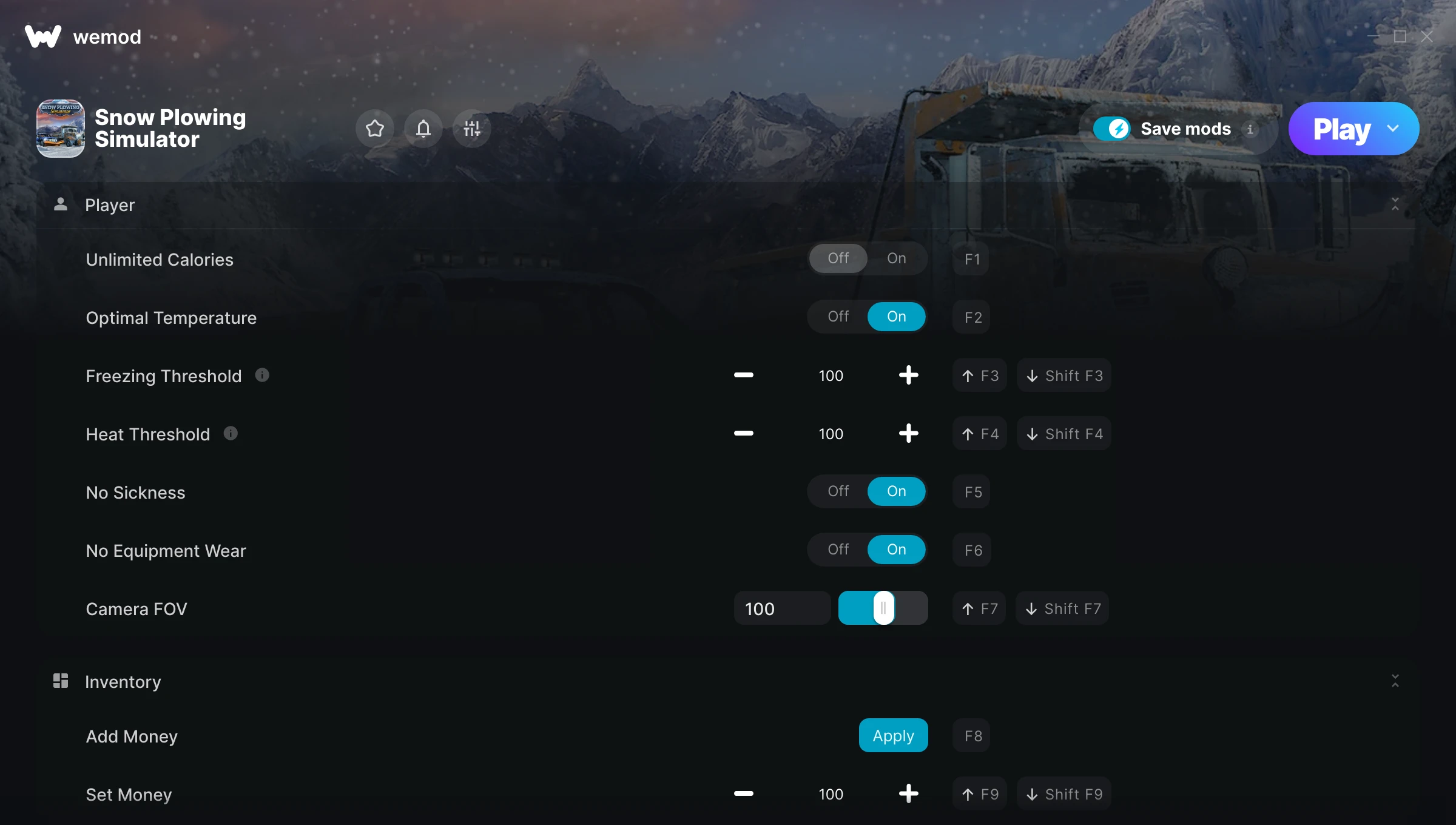 Snow Plowing Simulator Trainer screenshot