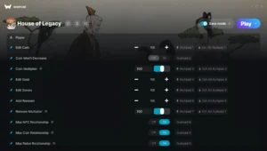 House of Legacy Trainer screenshot