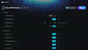 Dice With Death Trainer screenshot