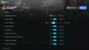 Three Kingdoms Mushouden Trainer screenshot