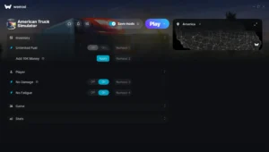 American Truck Simulator Trainer screenshot