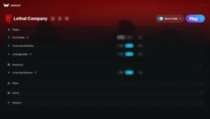 Lethal Company Trainer screenshot