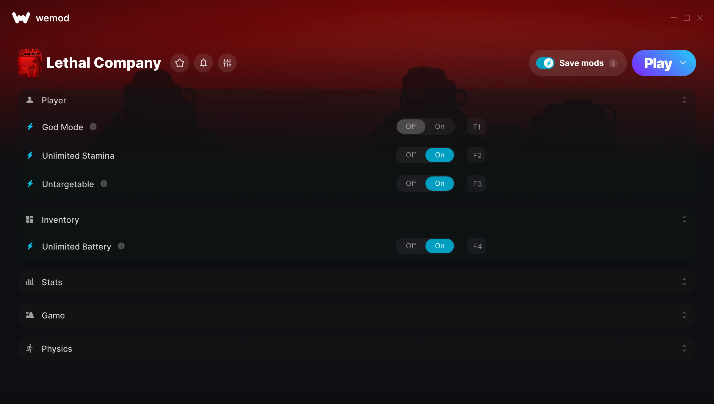 Lethal Company Trainer screenshot