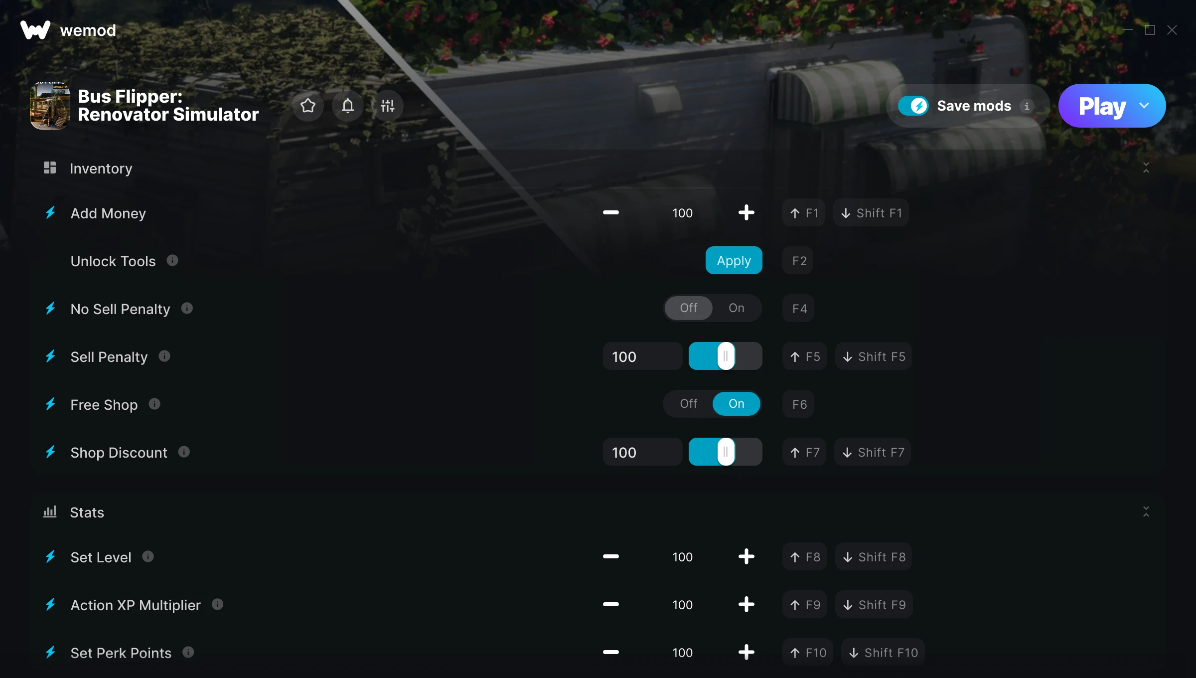Bus Flipper: Renovator Simulator Trainer screenshot