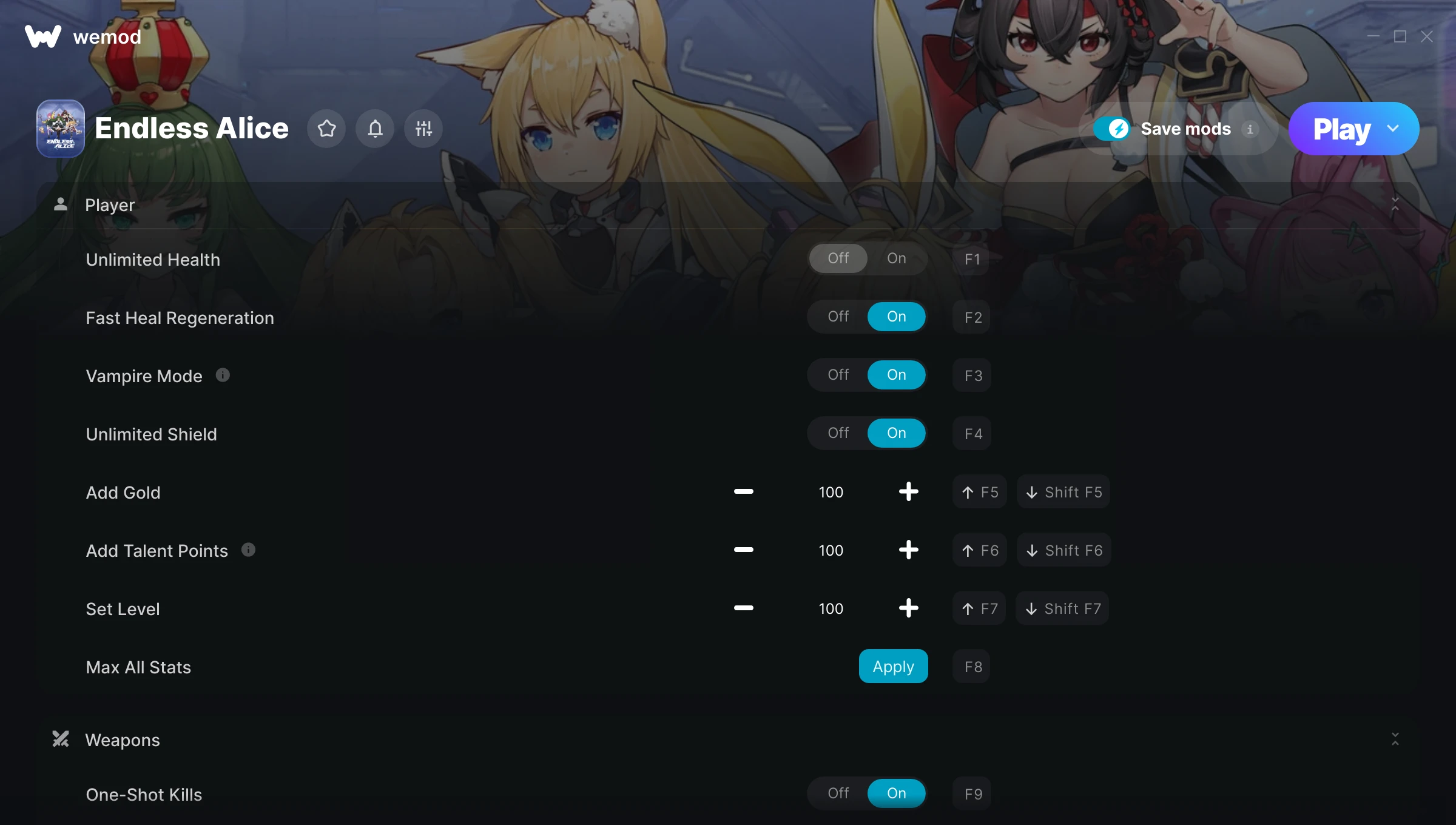 Endless Alice Trainer screenshot
