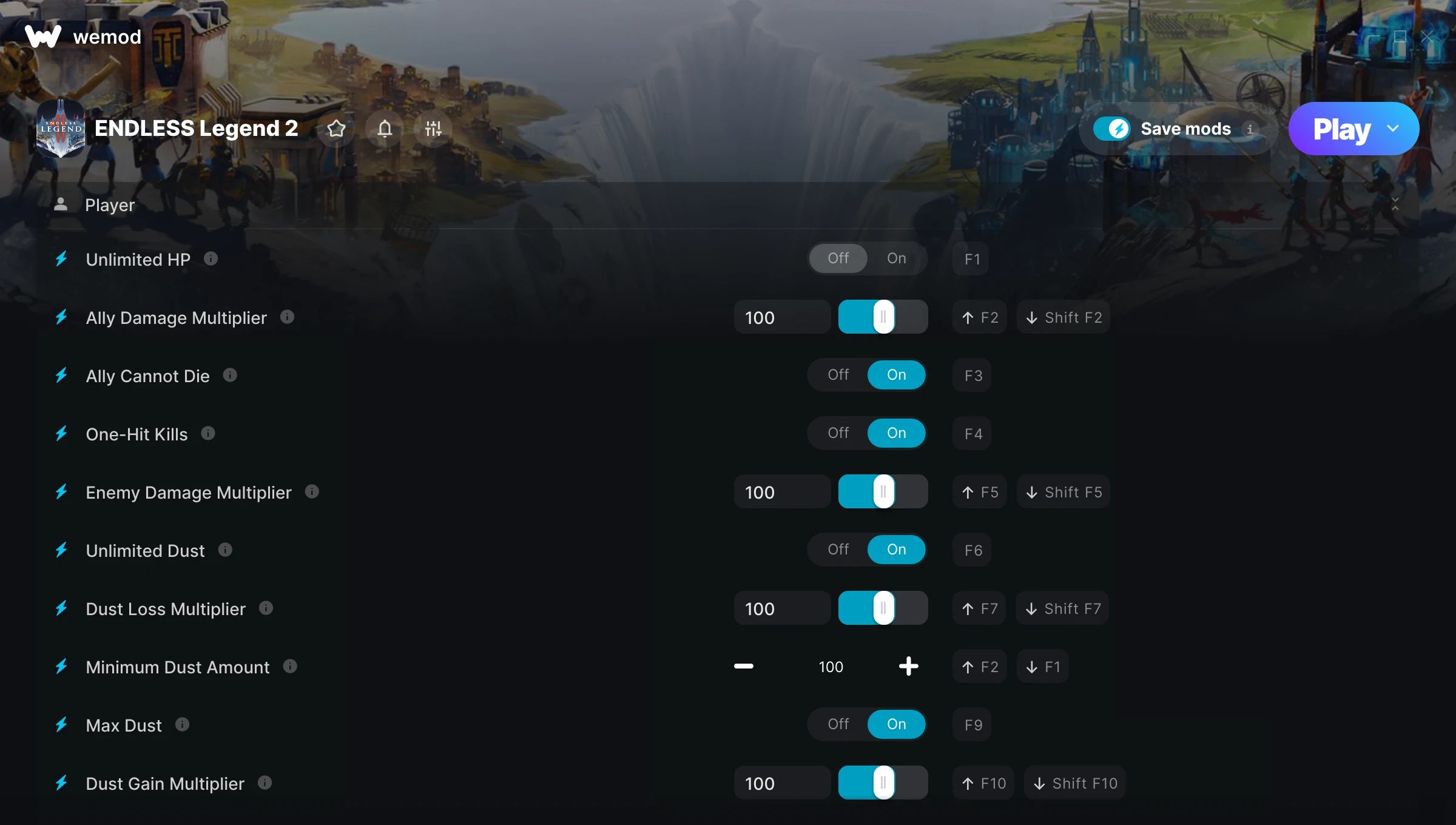ENDLESS Legend 2 Trainer screenshot