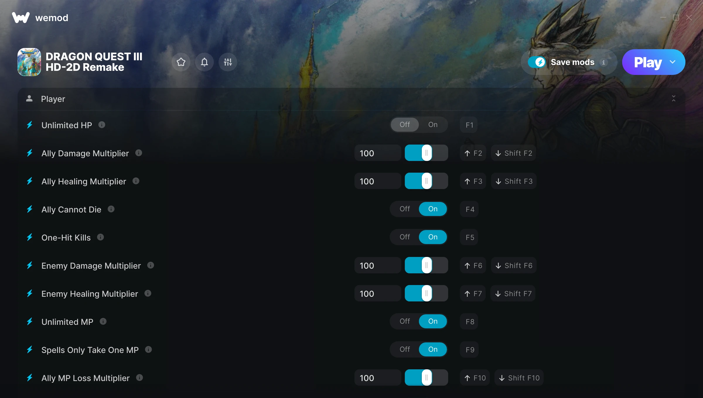 DRAGON QUEST III HD-2D Remake Trainer screenshot