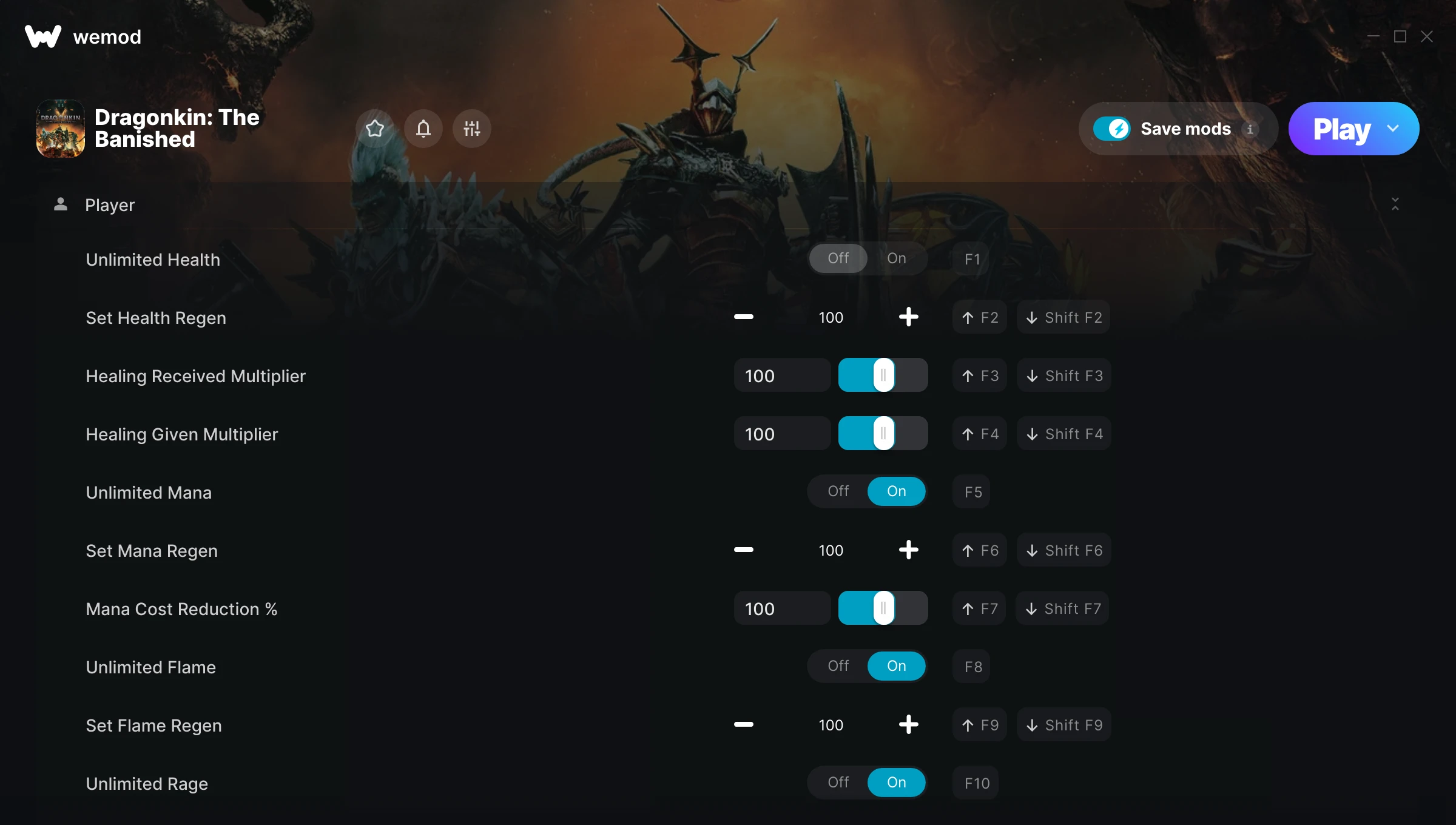 Dragonkin: The Banished Trainer screenshot