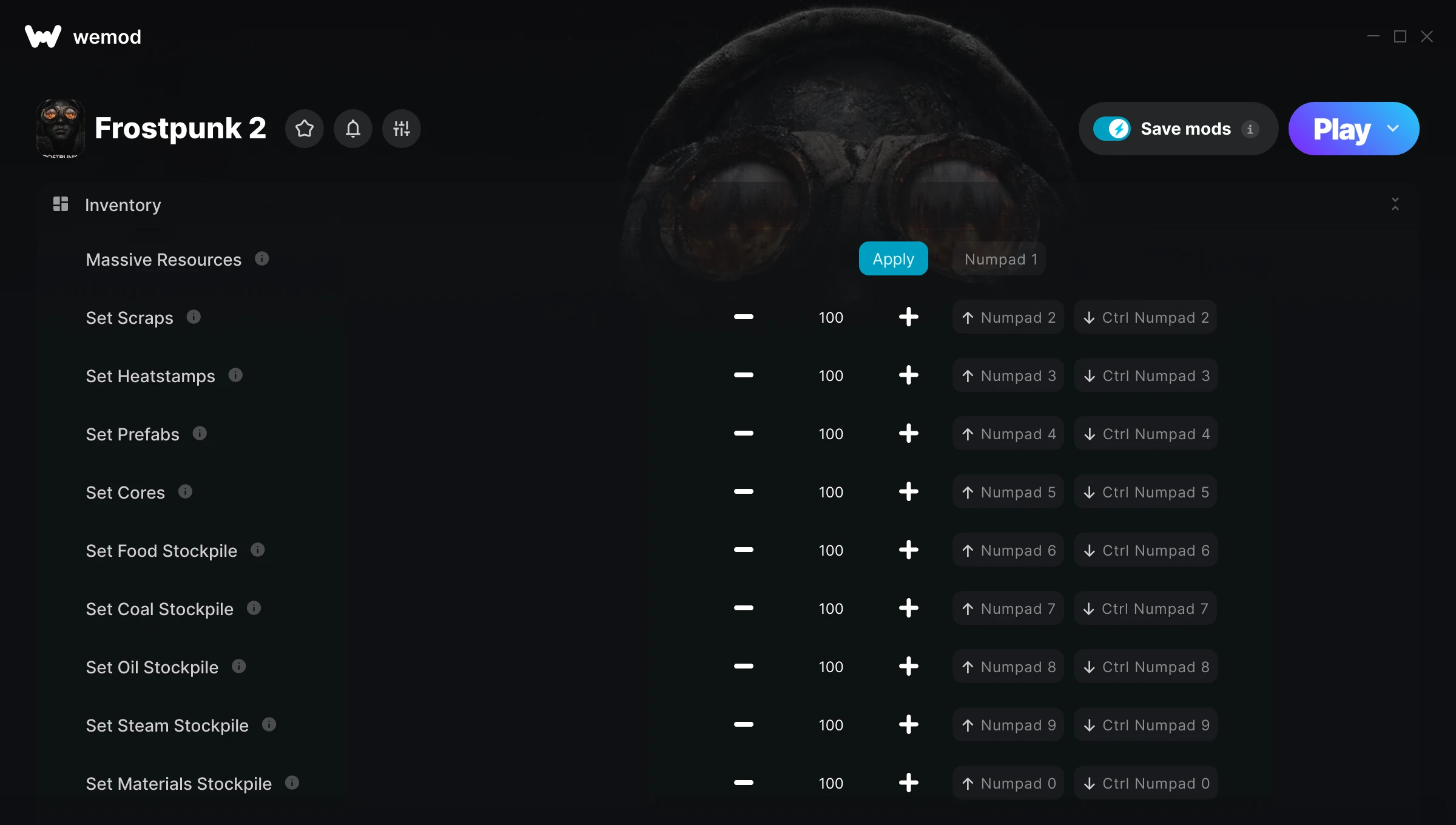 Frostpunk 2 Trainer screenshot