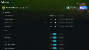 Two Point Museum Trainer screenshot