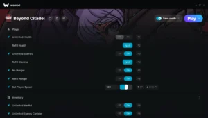 Beyond Citadel Trainer screenshot