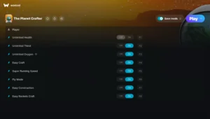 The Planet Crafter Trainer screenshot