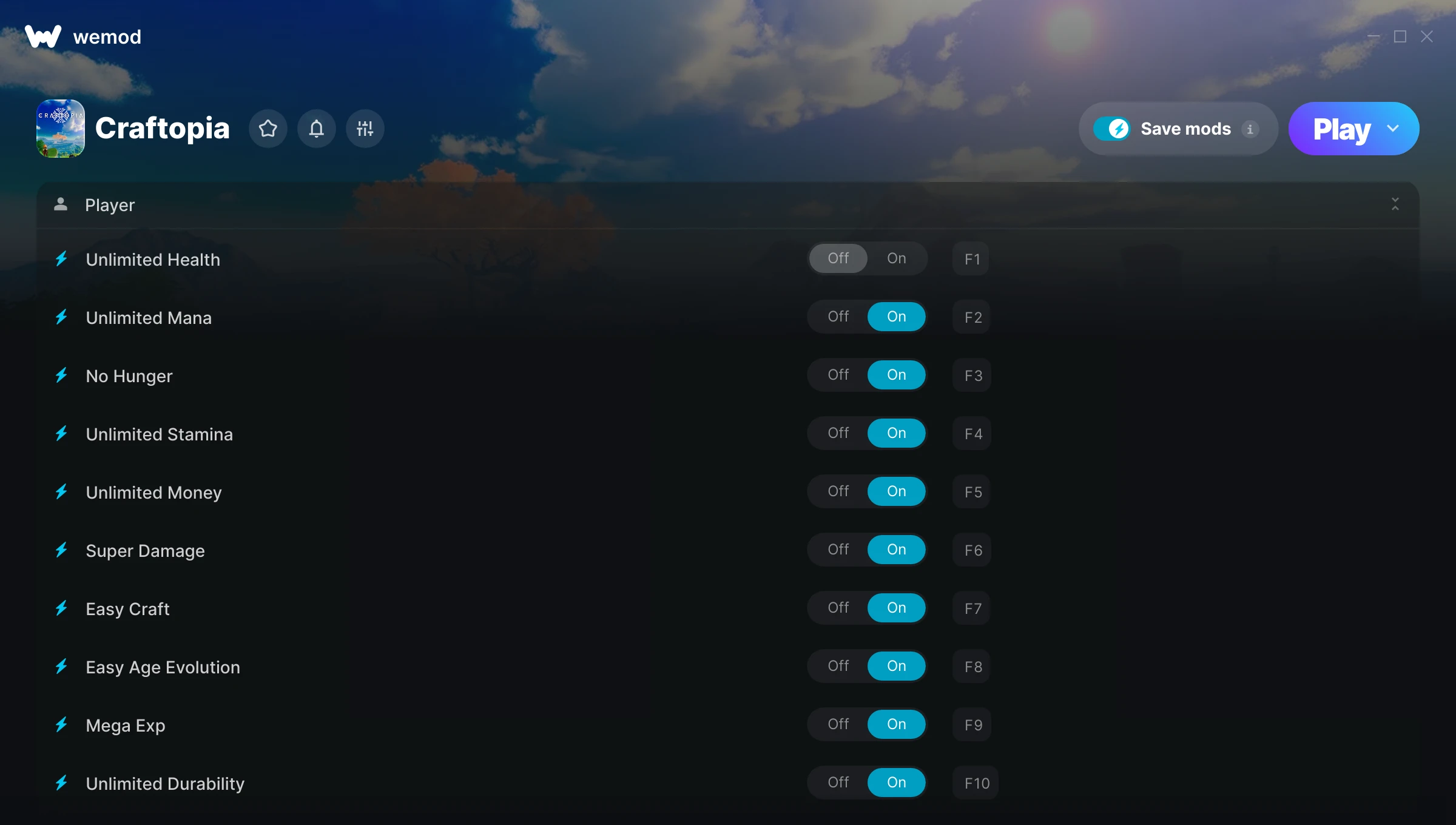 Craftopia Trainer screenshot