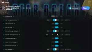 Star Ocean: The Last Hope - 4K & Full HD Remaster Trainer screenshot