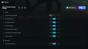 Life is Feudal: Forest Village Trainer screenshot