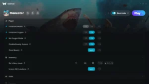 Maneater Trainer screenshot