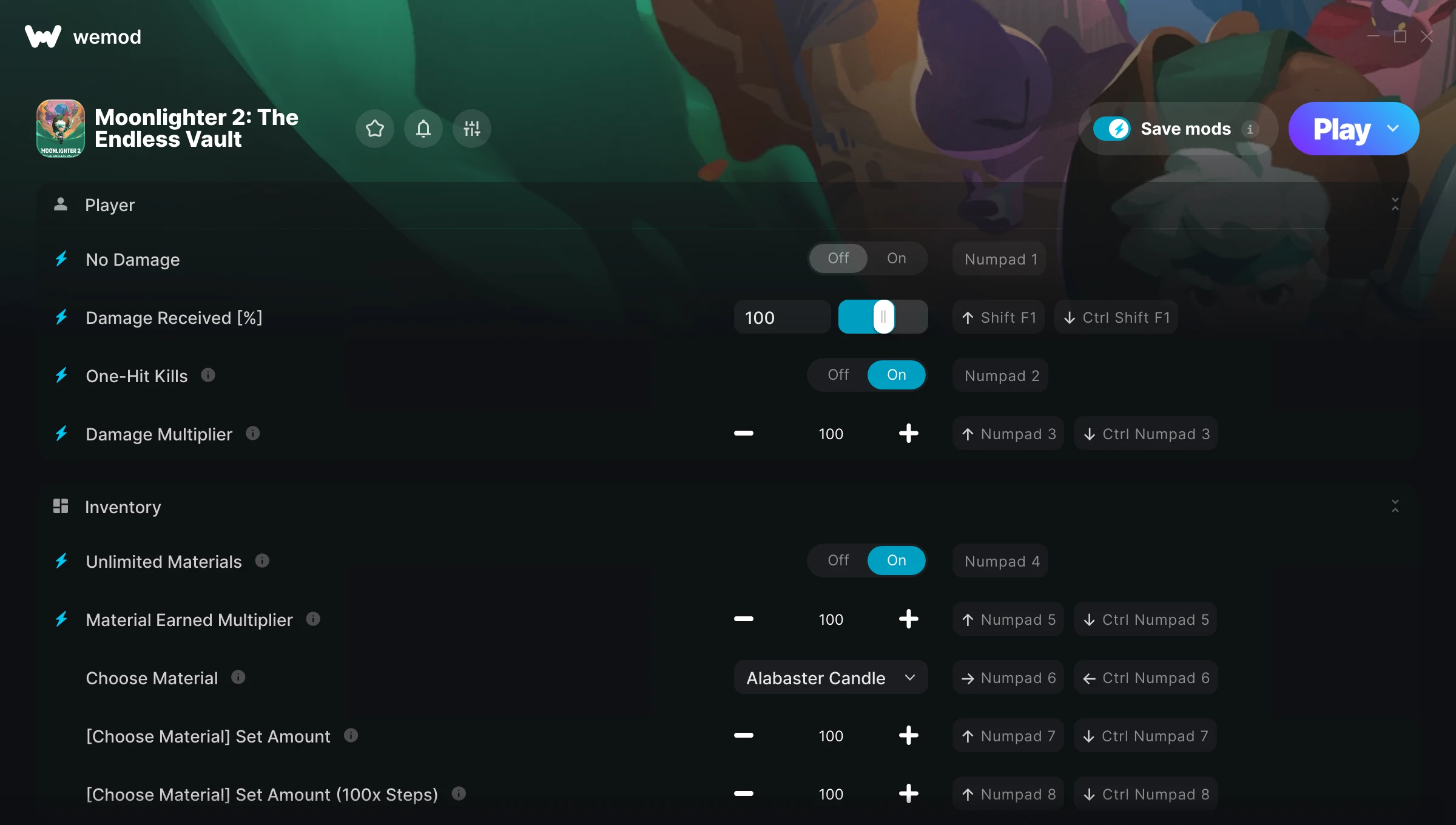 Moonlighter 2: The Endless Vault Trainer screenshot