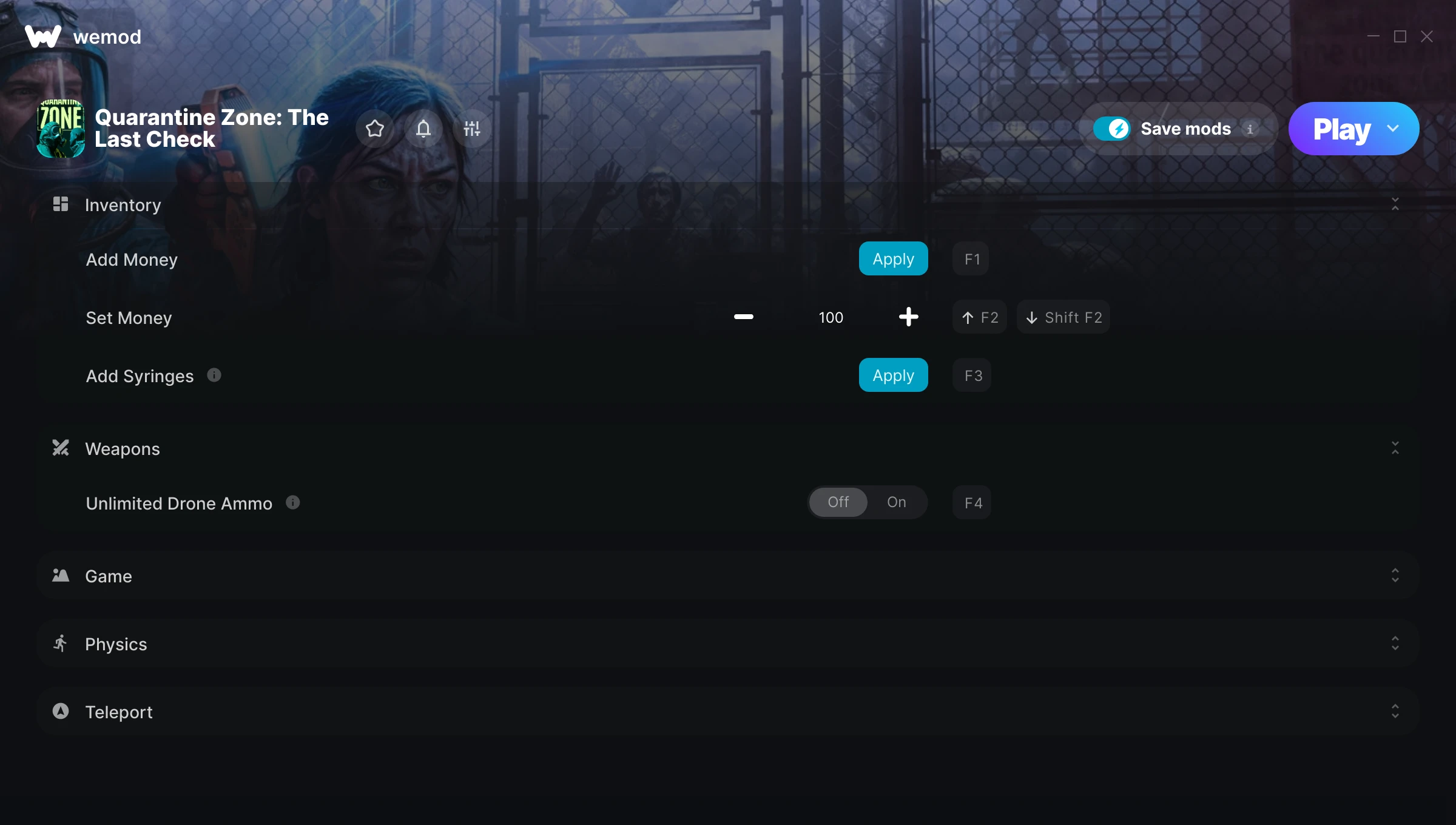 Quarantine Zone: The Last Check Trainer screenshot