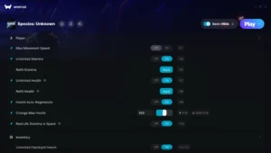 Species: Unknown Trainer screenshot