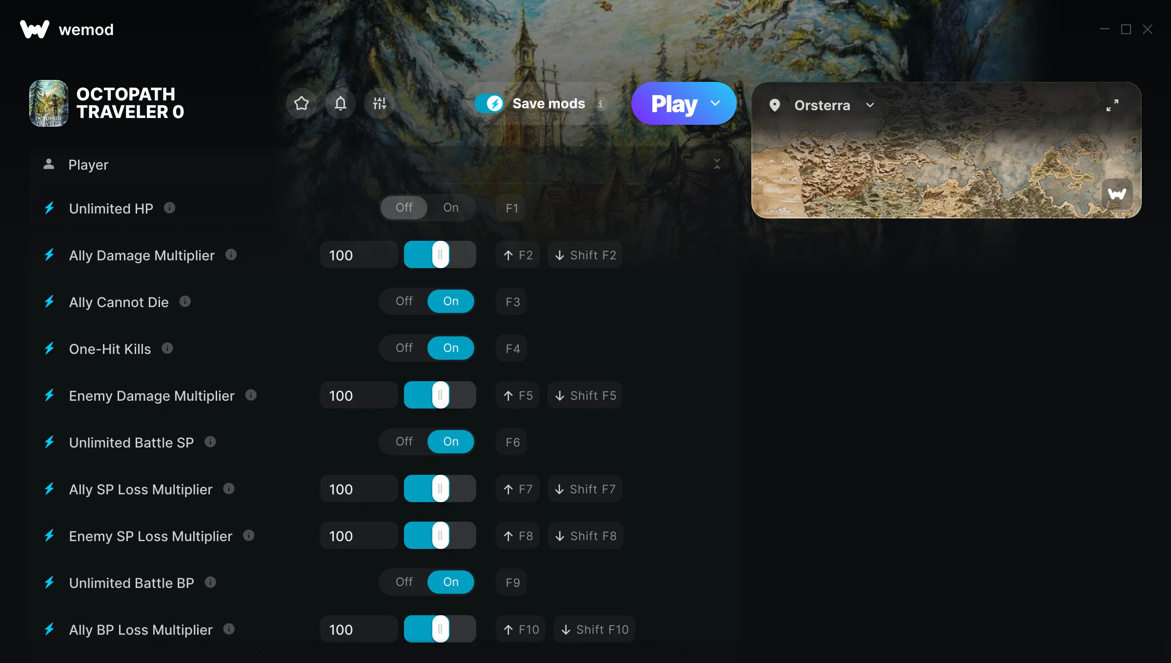 Octopath Traveler 0 Trainer screenshot