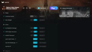 Fallout: New Vegas Ultimate Edition Trainer screenshot