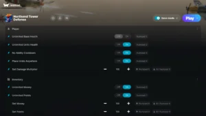 Northend Tower Defense Trainer screenshot