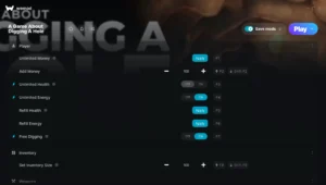 A Game About Digging A Hole Trainer screenshot