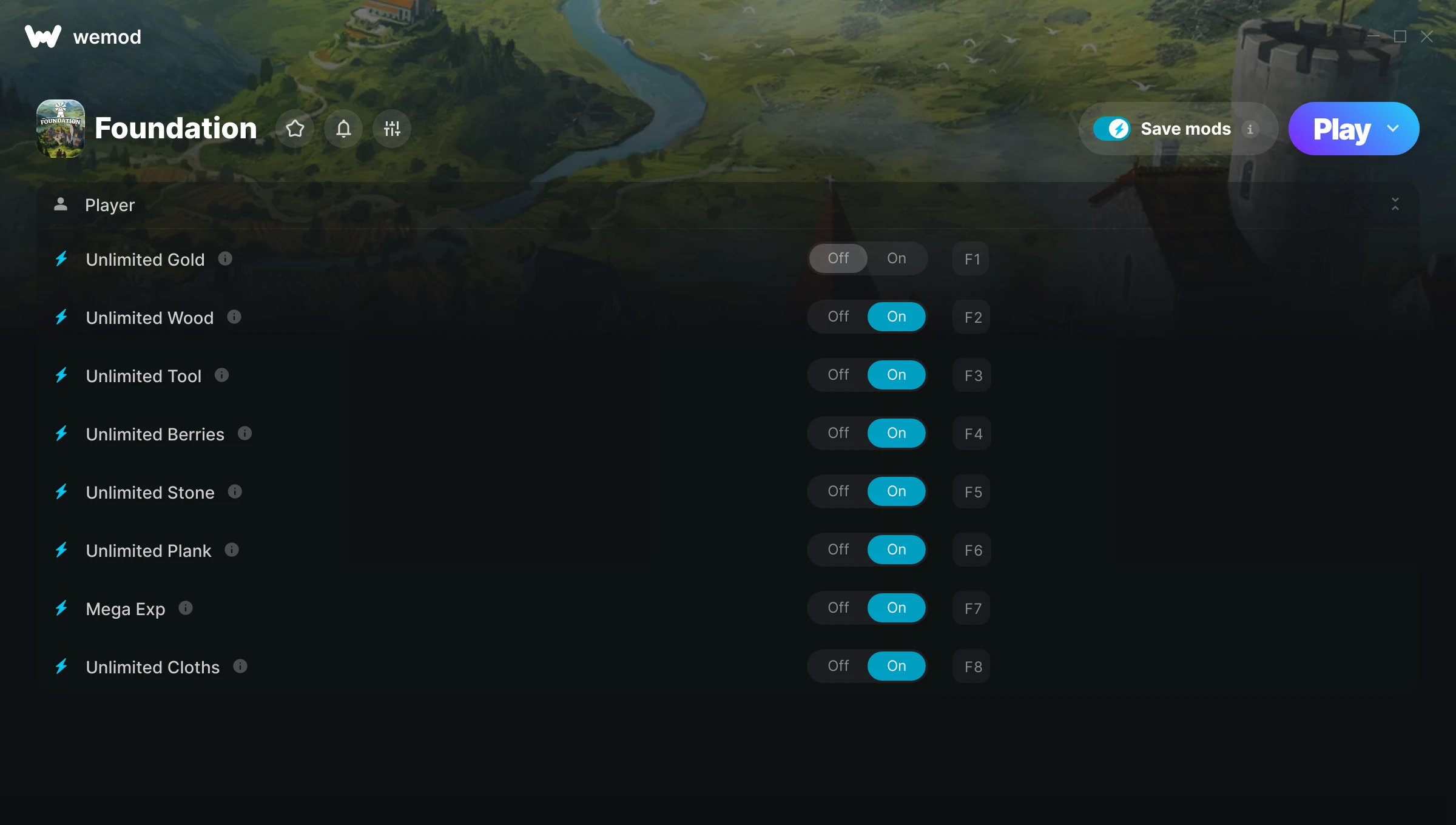 Foundation Trainer screenshot