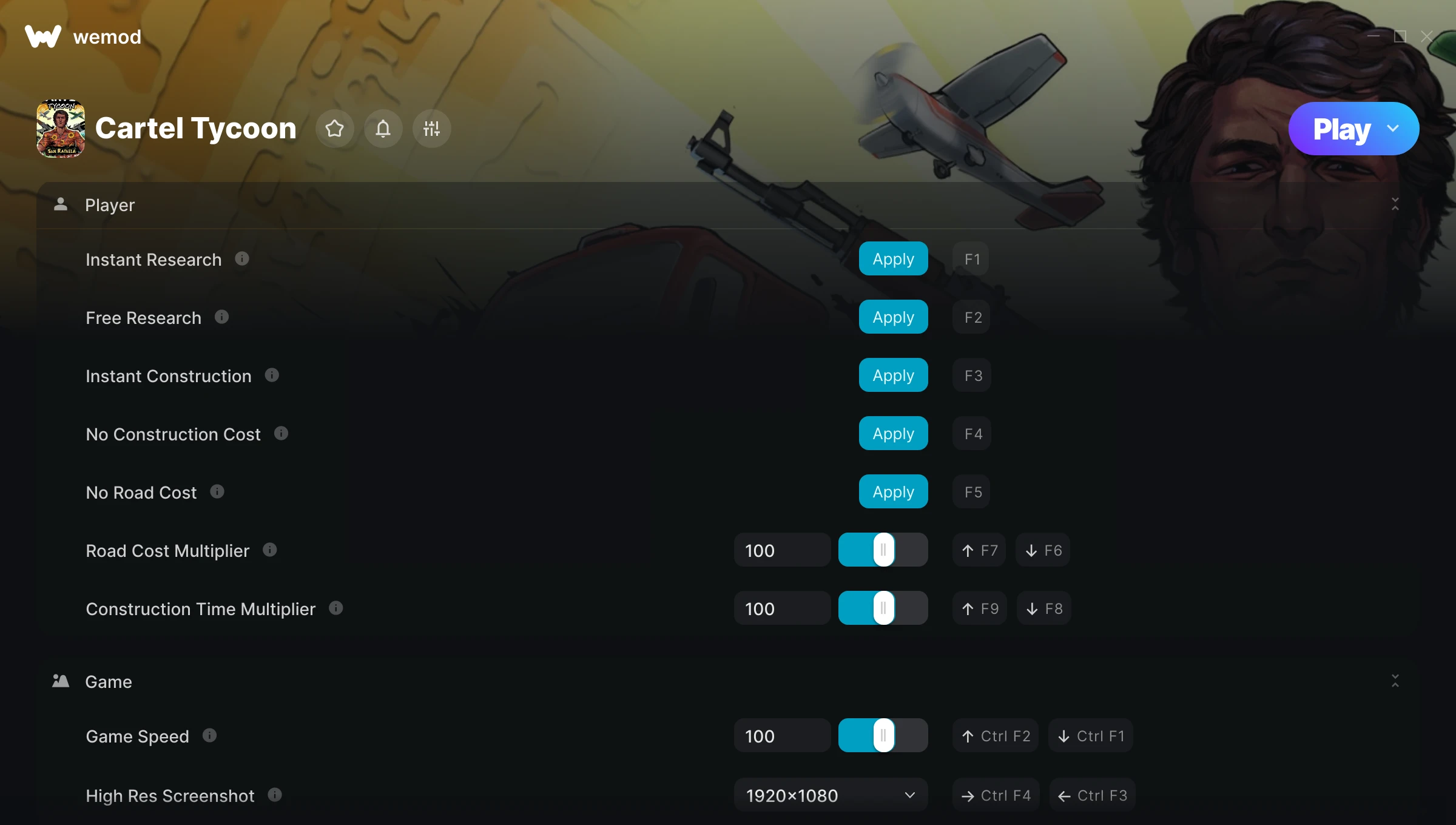 Cartel Tycoon Trainer screenshot