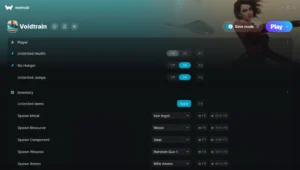 Voidtrain Trainer screenshot