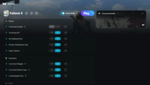 Fallout 4 Trainer screenshot